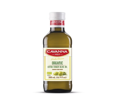 Cavanna Organic Extra Virgin Olive Oil - European Union Origin 500ml